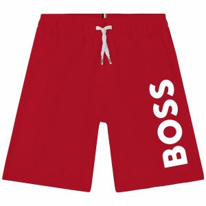 BOSS Red Swim Shorts