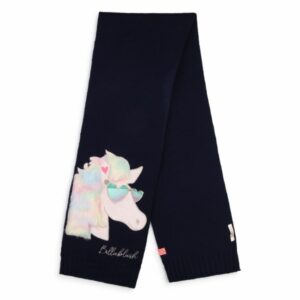 BILLIEBLUSH Unicorn Scarf with fleece details