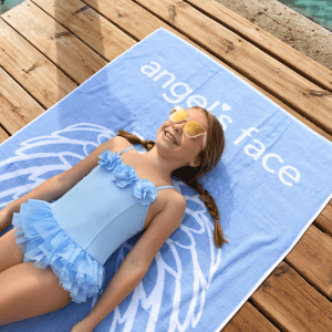 BEACH TOWEL BABY BLUE