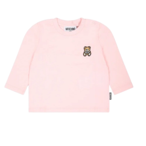 Moschino Baby Long Sleeve Logo Top