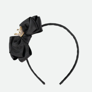Crown Headband Black