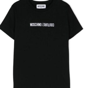 Moschino Black Cotton T-Shirt