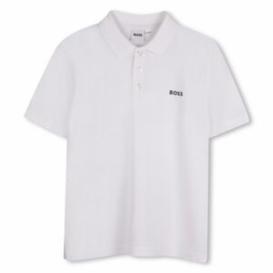 BOSS cotton polo shirt with logo