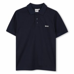 BOSS cotton polo shirt with logo