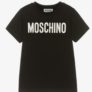 MOSCHINO BLACK MAXI T-SHIRT
