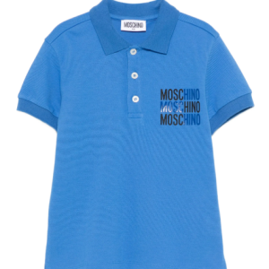 MOSCHINO BRIO BLUETTE POLO SHIRT
