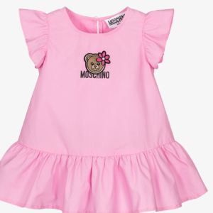 MOSCHINO baby girl BonBon Pink Dress
